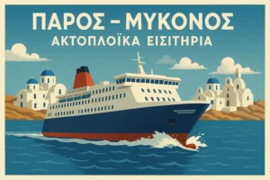 Πάρος – Μύκονος Ακτοπλοϊκά Εισιτήρια
