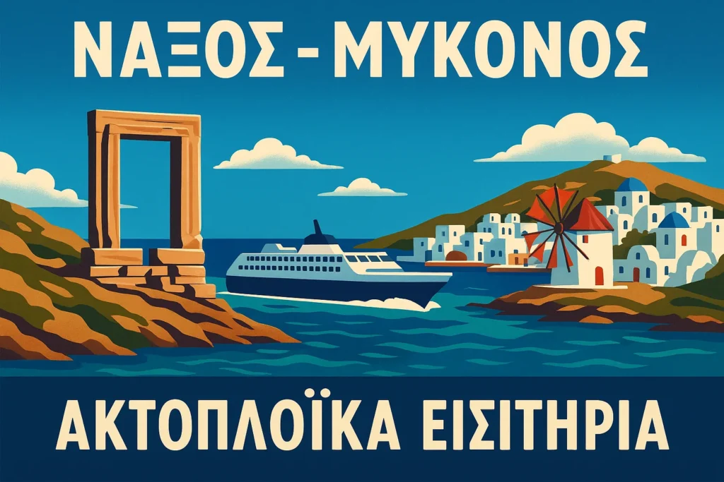 Πλοίο απο Νάξος – Μύκονος