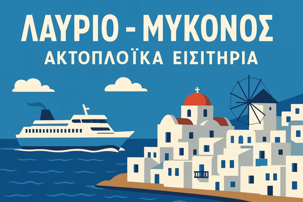 Λαύριο – Μύκονος Ακτοπλοϊκά Εισιτήρια